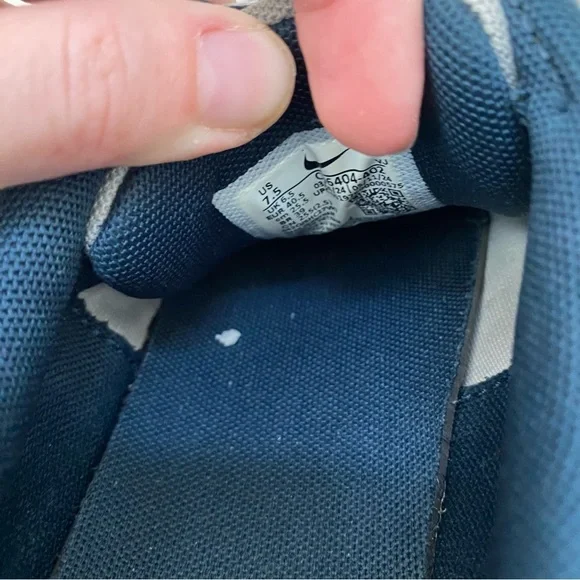 Nike P-6000 vintage sneakers Armory Navy/Flat Silver Sz 7.5 - Picture 6 of 6